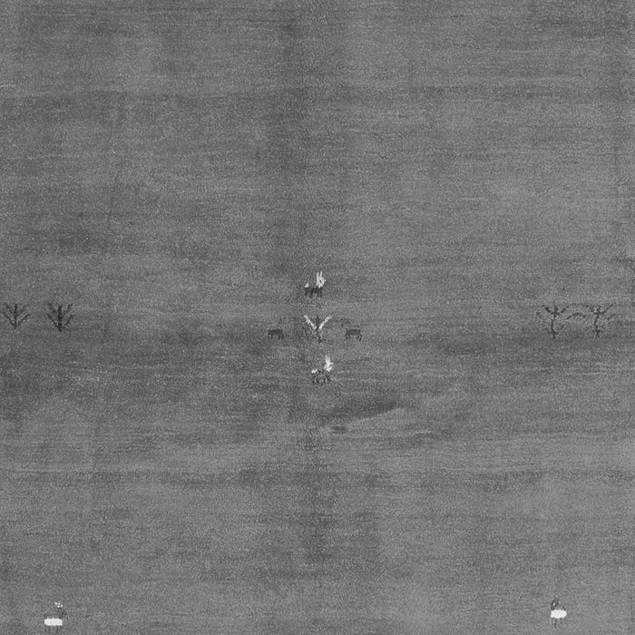 Serging Thickness of Machine Washable Abstract Gray Contemporary Rug, wshcon3012gry