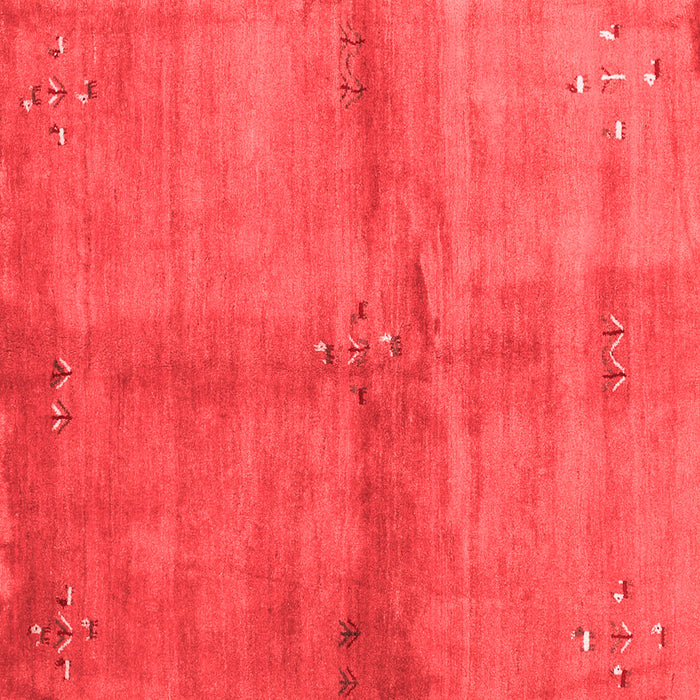 Machine Washable Abstract Red Contemporary Rug, wshcon3012red