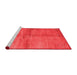 Contemporary Red Washable Rugs