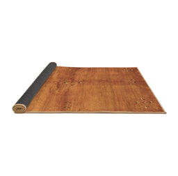 Sideview of Abstract Brown Contemporary Rug, con3012brn