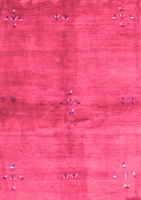 Abstract Pink Contemporary Rug, con3012pnk