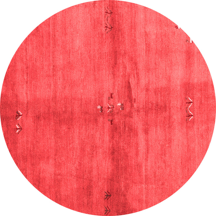 Abstract Red Contemporary Rug, con3012red