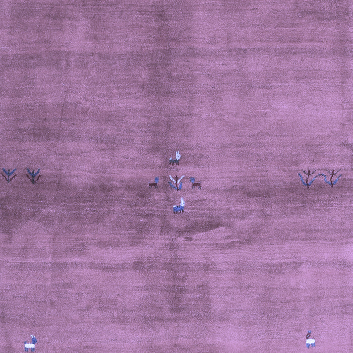 Abstract Blue Contemporary Rug, con3012blu