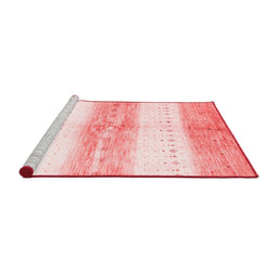 Contemporary Red Washable Rugs