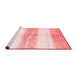 Contemporary Red Washable Rugs