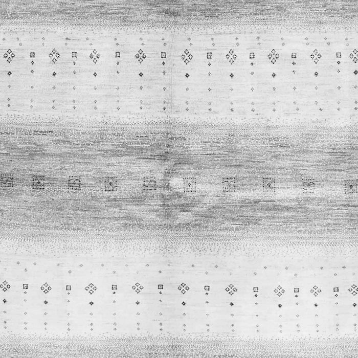 Abstract Gray Contemporary Rug, con3013gry