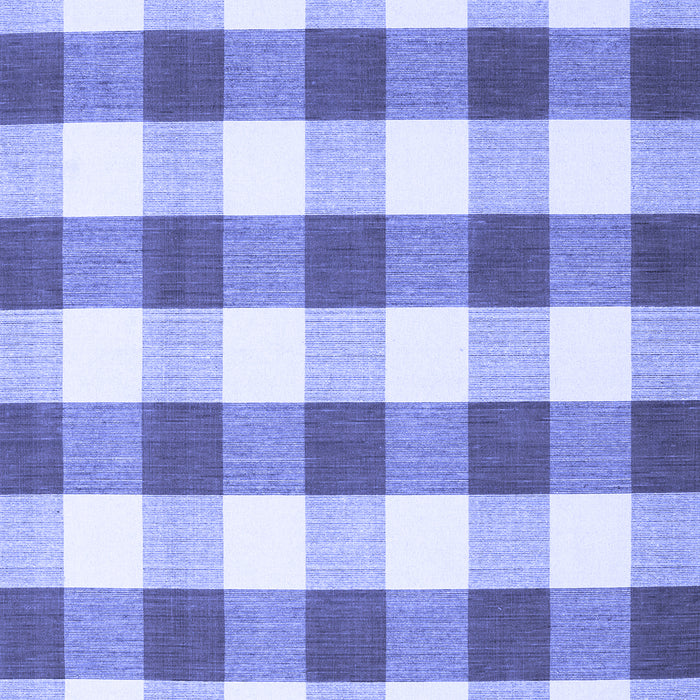 Machine Washable Checkered Blue Modern Rug, wshcon3014blu