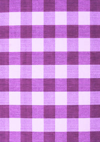 Checkered Purple Modern Rug, con3014pur