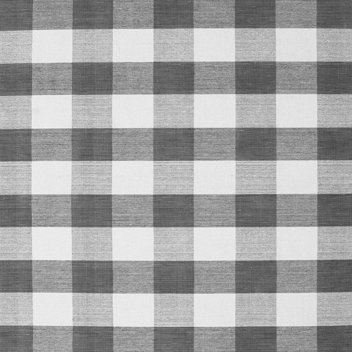 Round Machine Washable Checkered Gray Modern Rug, wshcon3014gry