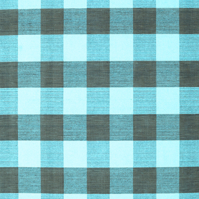 Checkered Light Blue Modern Rug, con3014lblu