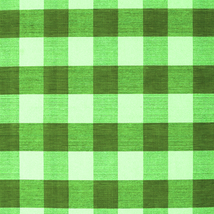 Checkered Green Modern Rug, con3014grn