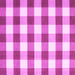 Square Checkered Pink Modern Rug, con3014pnk