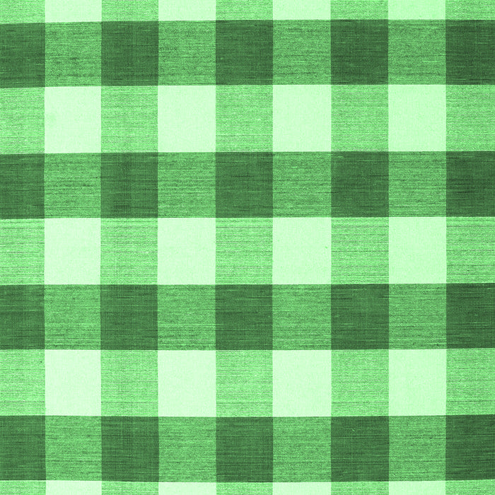 Checkered Emerald Green Modern Rug, con3014emgrn