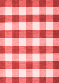 Checkered Red Modern Rug, con3014red