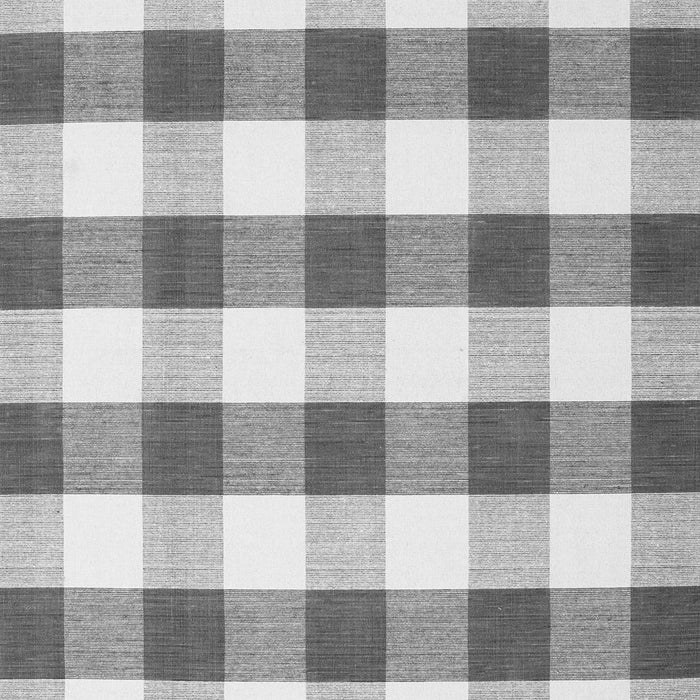 Serging Thickness of Machine Washable Checkered Gray Modern Rug, wshcon3014gry
