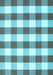 Machine Washable Checkered Light Blue Modern Rug, wshcon3014lblu