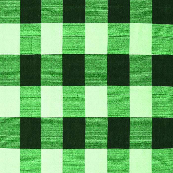 Checkered Green Modern Rug, con3015grn