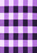 Checkered Purple Modern Rug, con3015pur