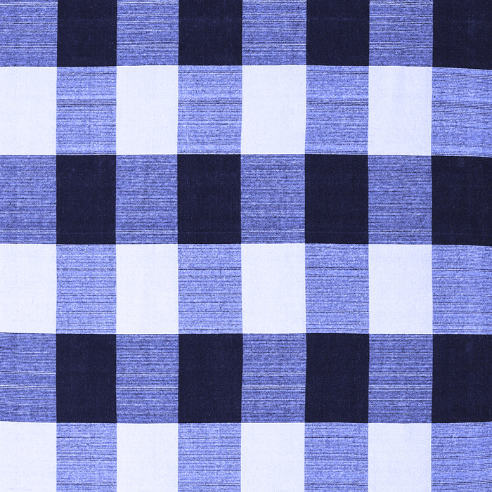 Checkered Blue Modern Rug, con3015blu