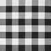 Serging Thickness of Checkered Gray Modern Rug, con3015gry