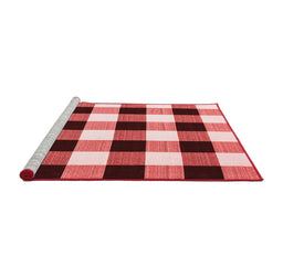 Modern Red Washable Rugs