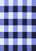 Machine Washable Checkered Blue Modern Rug, wshcon3015blu