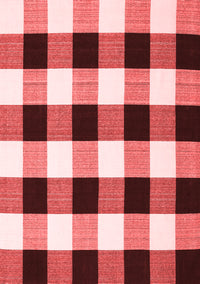 Checkered Red Modern Rug, con3015red