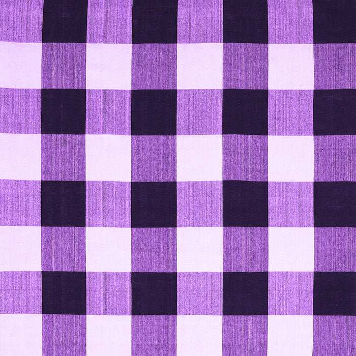 Square Checkered Purple Modern Rug, con3015pur