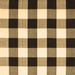 Square Machine Washable Checkered Brown Modern Rug, wshcon3015brn