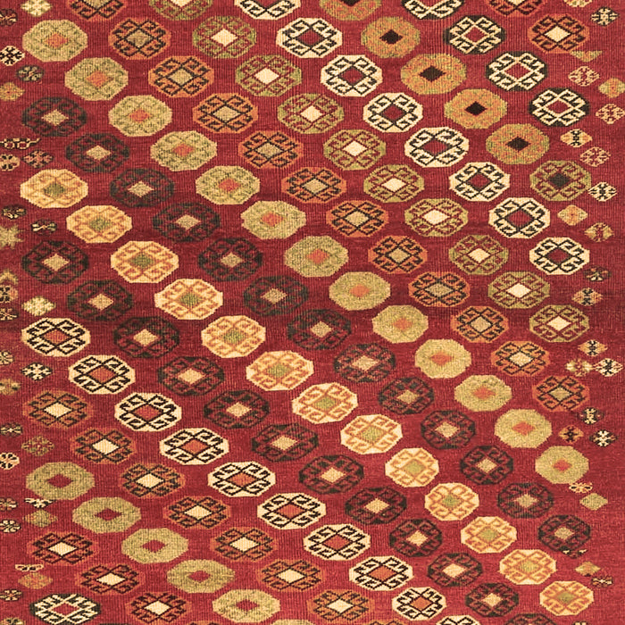 Machine Washable Abstract Brown Contemporary Rug, wshcon3016brn