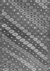 Abstract Gray Contemporary Rug, con3016gry