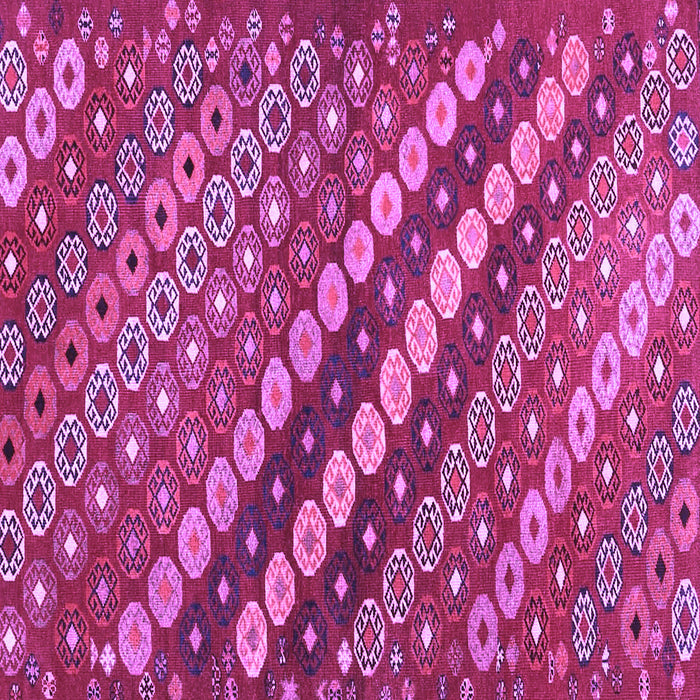 Square Machine Washable Abstract Purple Contemporary Area Rugs, wshcon3016pur