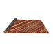 Sideview of Abstract Brown Contemporary Rug, con3016brn