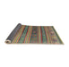 Thickness of Contemporary Khaki Green Southwestern Rug, con3017