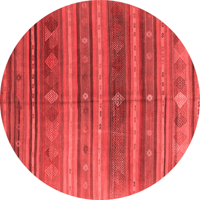 Machine Washable Southwestern Red Country Rug, wshcon3017red