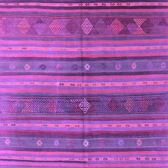 Machine Washable Southwestern Purple Country Area Rugs, wshcon3017pur