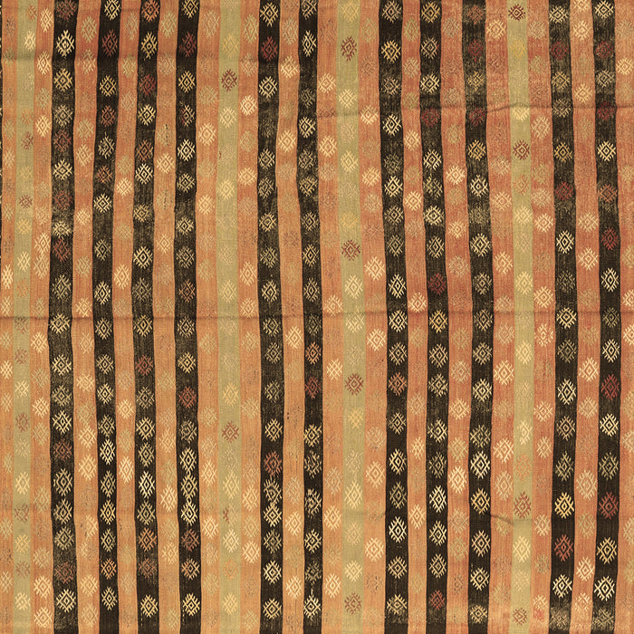 Square Oriental Brown Traditional Rug, con3018brn