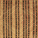 Square Oriental Brown Traditional Rug, con3018brn