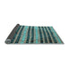 Sideview of Oriental Light Blue Traditional Rug, con3018lblu