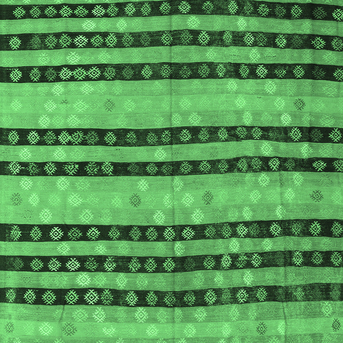 Oriental Emerald Green Traditional Rug, con3018emgrn