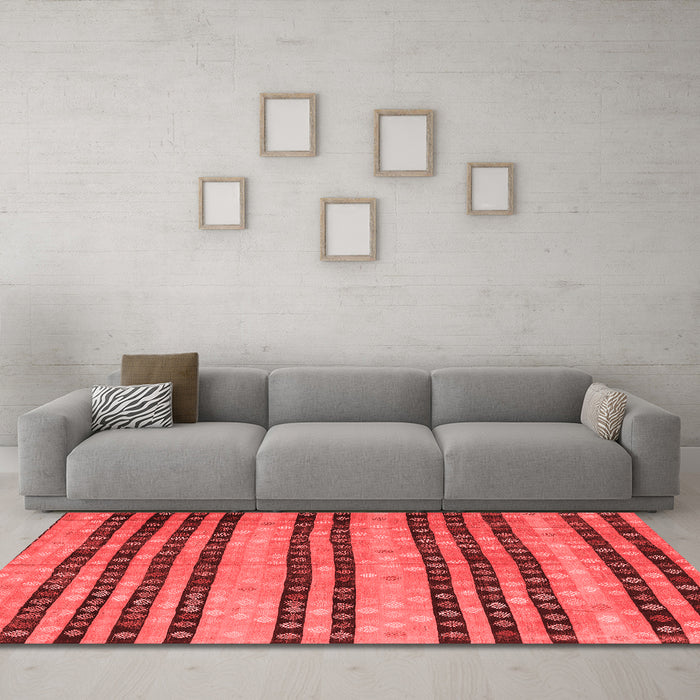 Traditional Red Washable Rugs