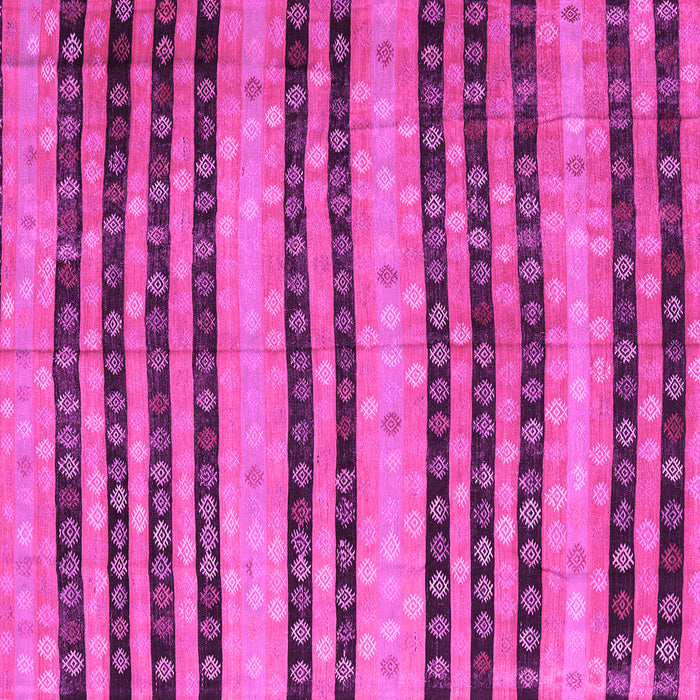 Square Oriental Pink Traditional Rug, con3018pnk