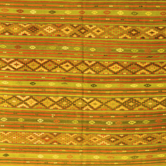 Oriental Yellow Traditional Rug, con3019yw
