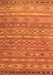 Oriental Orange Traditional Rug, con3019org