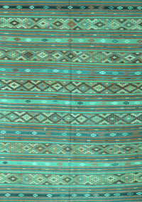 Oriental Turquoise Traditional Rug, con3019turq