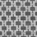 Serging Thickness of Abstract Gray Contemporary Rug, con301gry