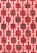 Abstract Red Contemporary Area Rugs