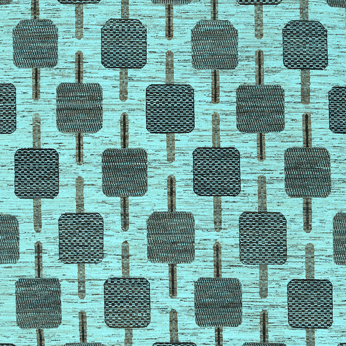 Abstract Light Blue Contemporary Rug, con301lblu