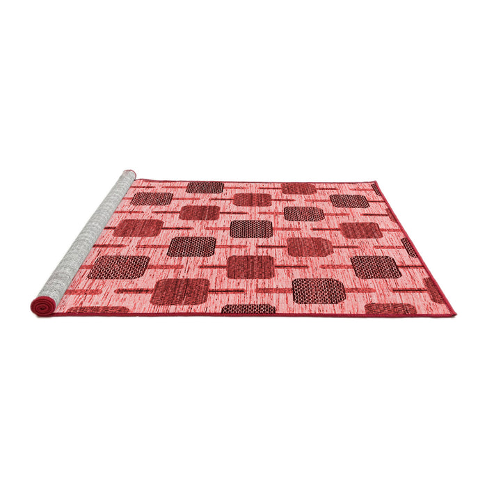 Contemporary Red Washable Rugs