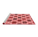 Contemporary Red Washable Rugs